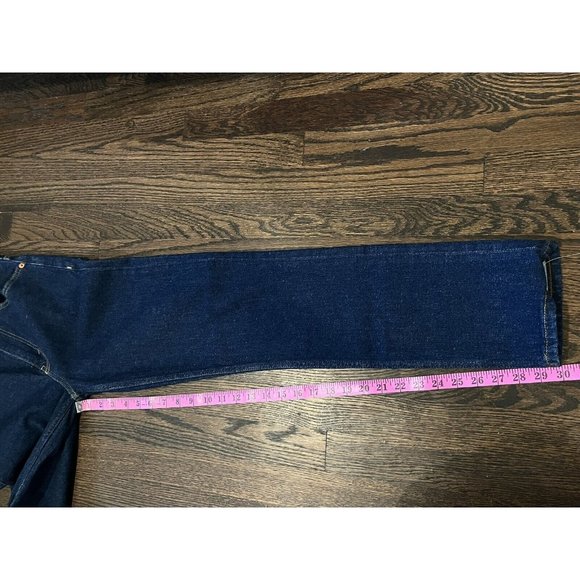 NWT RE/DONE Stretch 70s Straight Rigid Lake Blue Jeans Size 25 $265 - Picture 8 of 9